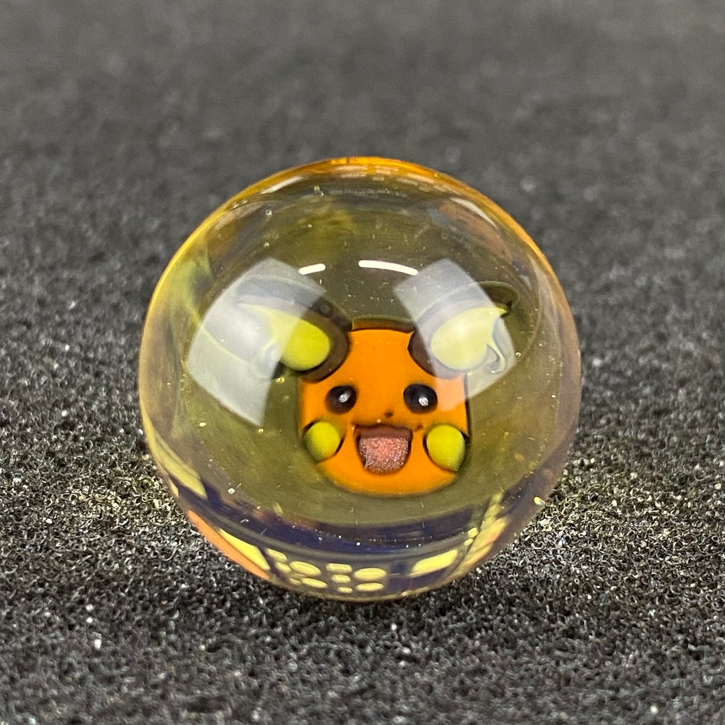 Pokémon Raichu Marble Top by Keys Glass