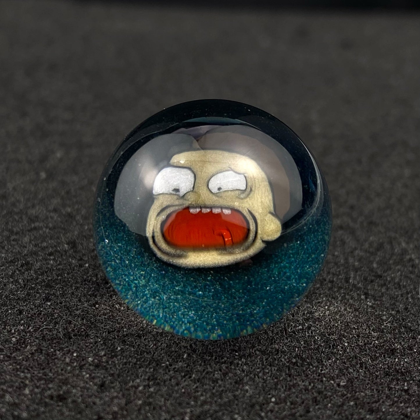 Morty Smith Rick and Morty Millie Slurper Marble Top by Keys Glass