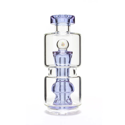 Purple CFL Opal Mushroom Wet Top Attachment for Puffco Peak