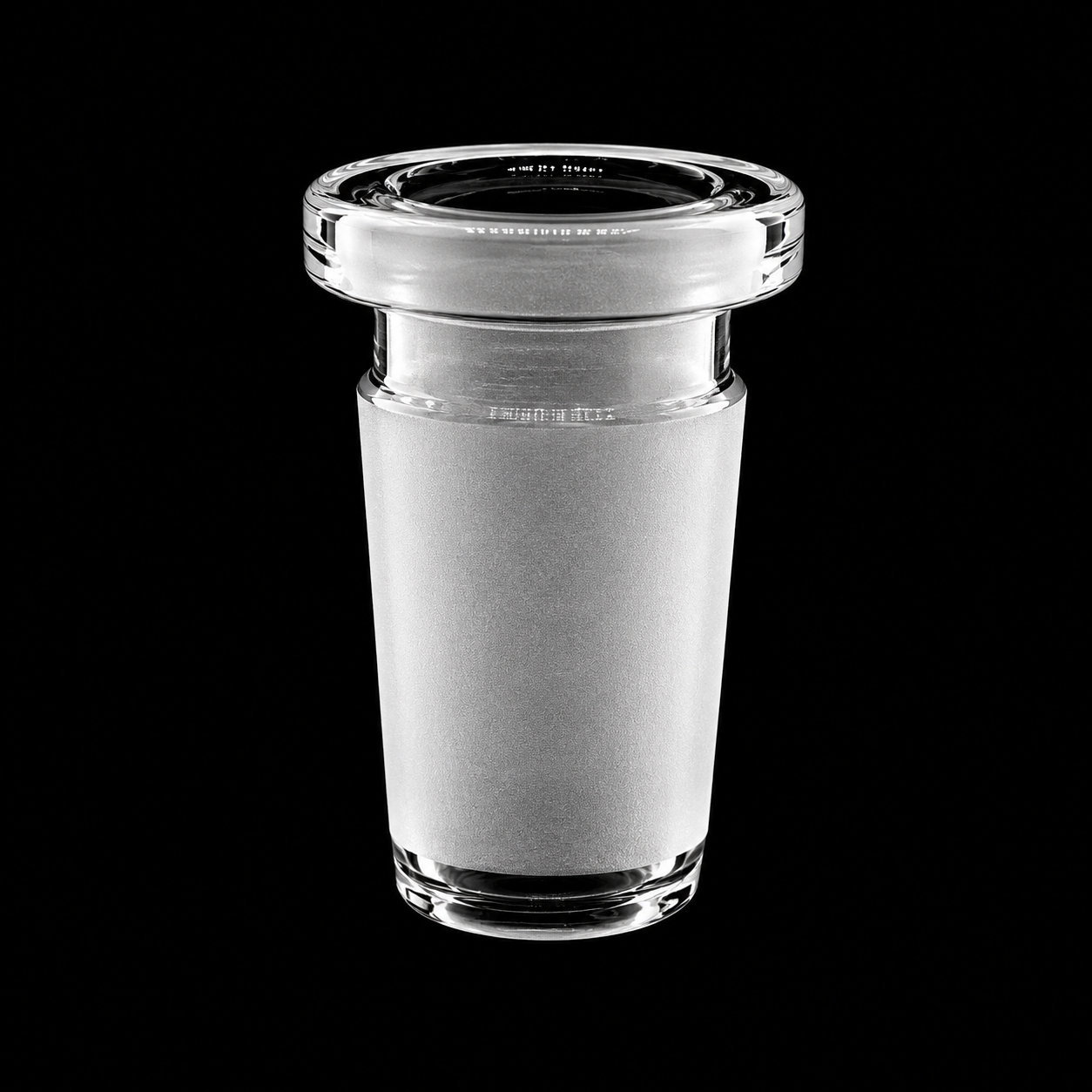 14mm Male to 10mm Female Glass Adapter – Clear
