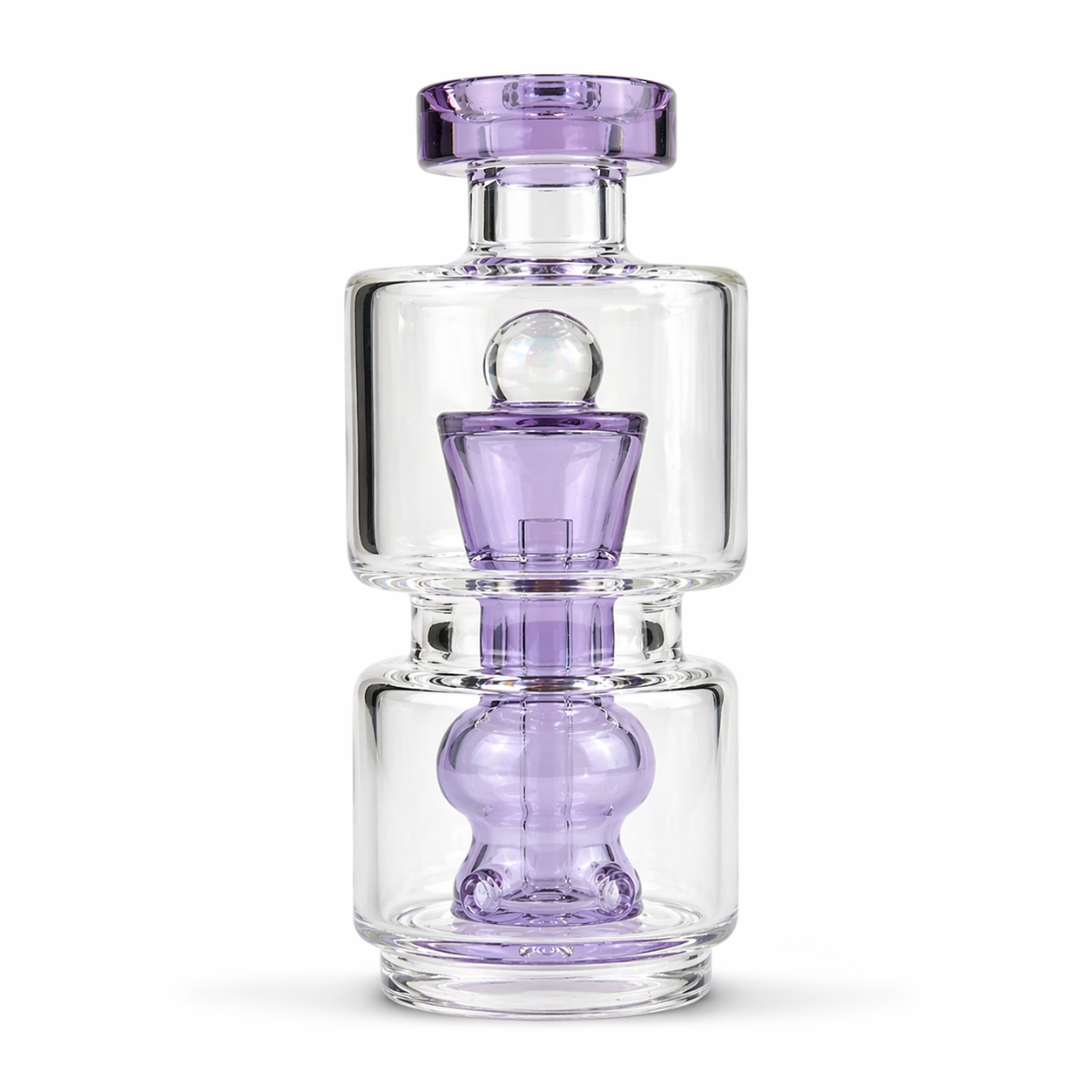 Purple CFL Opal Mushroom Wet Top Attachment for Puffco Peak