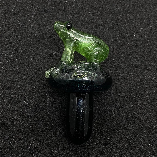 Phatt Matt Glass - Mushroom Dichro Frog Control Tower Plug Cap