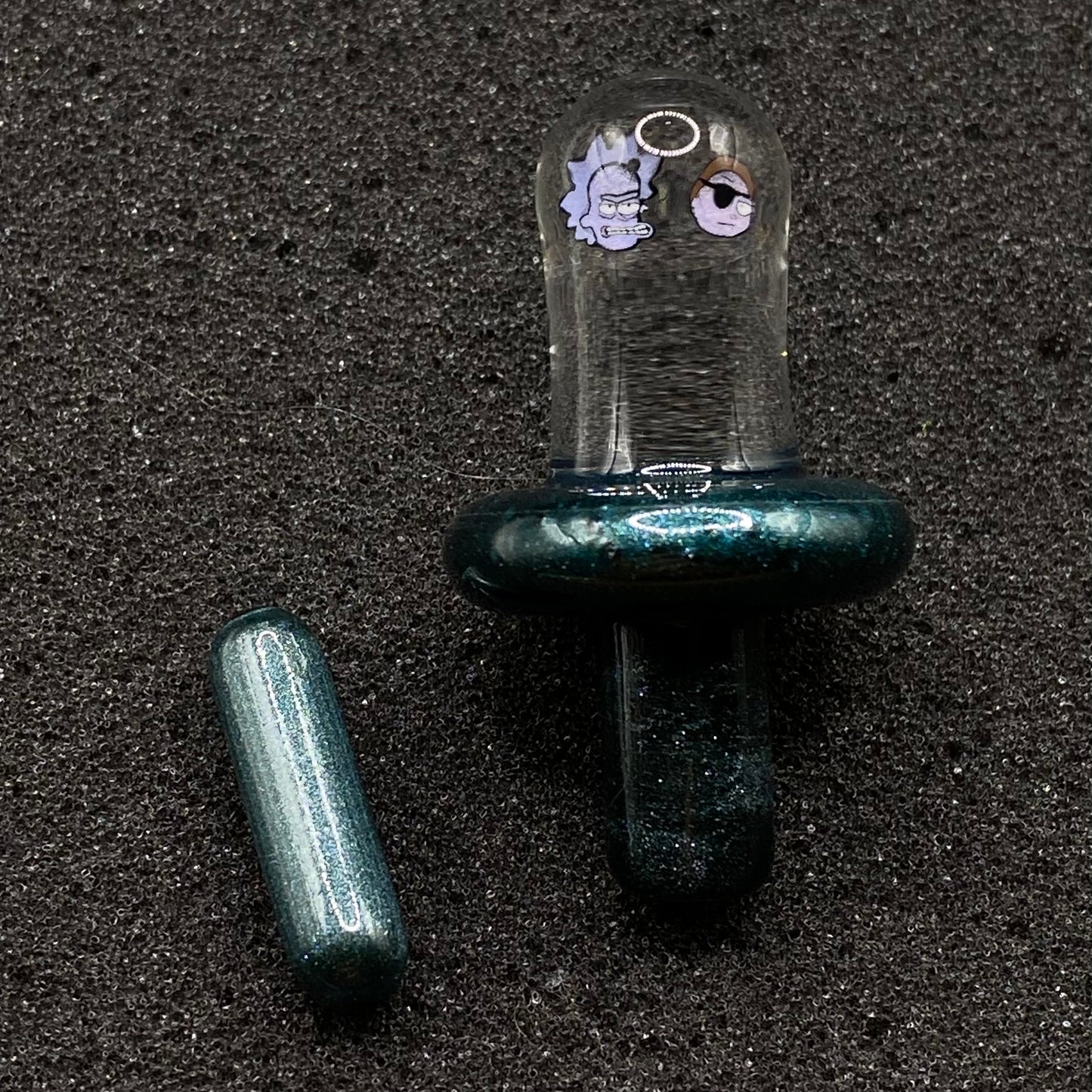 Keys Glass - Rick & Morty Unobtanium Control Tower Top Cap Set