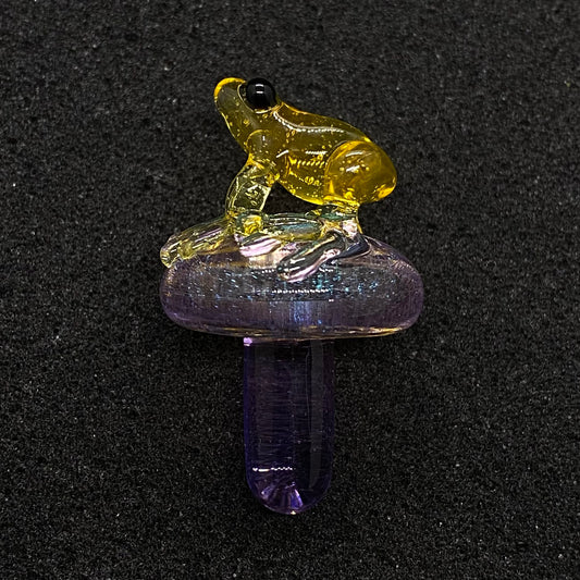 Phatt Matt Glass - Mushroom Dichro Frog Control Tower Plug Cap