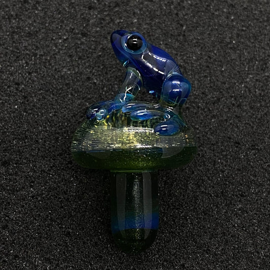 Phatt Matt Glass - Mushroom Dichro Frog Control Tower Plug Cap