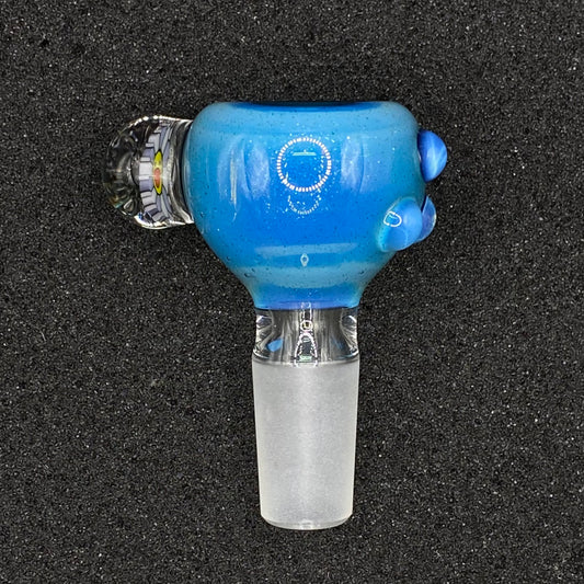 Keys Glass - 14mm Single Hole Glass Bowl Slide