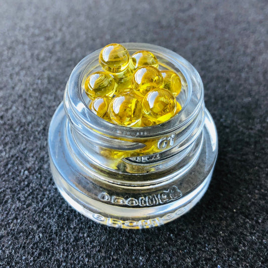 6mm Yellow Sapphire Terp Pearls