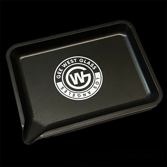 GeeWest Black Rolling Tray - Small