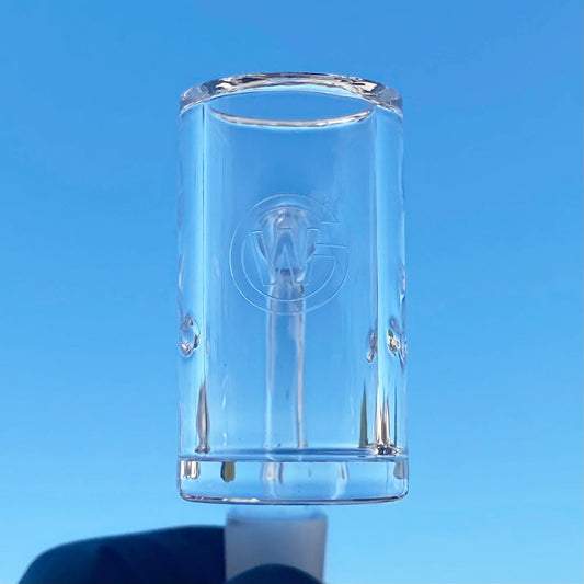 25mm Clear Auto Spinner Quartz Banger