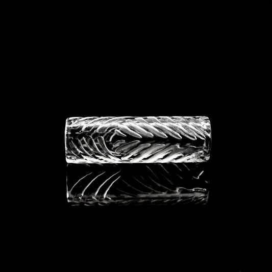 6mm Hollow Quartz Terp Pillars - Palm Leaf