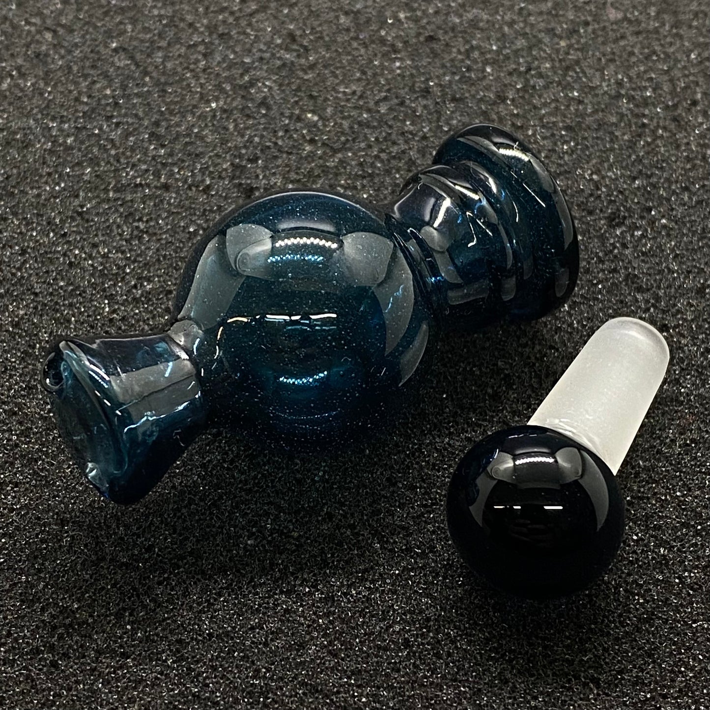 Phatt Matt Glass - Blue Stardust Spinner Cap