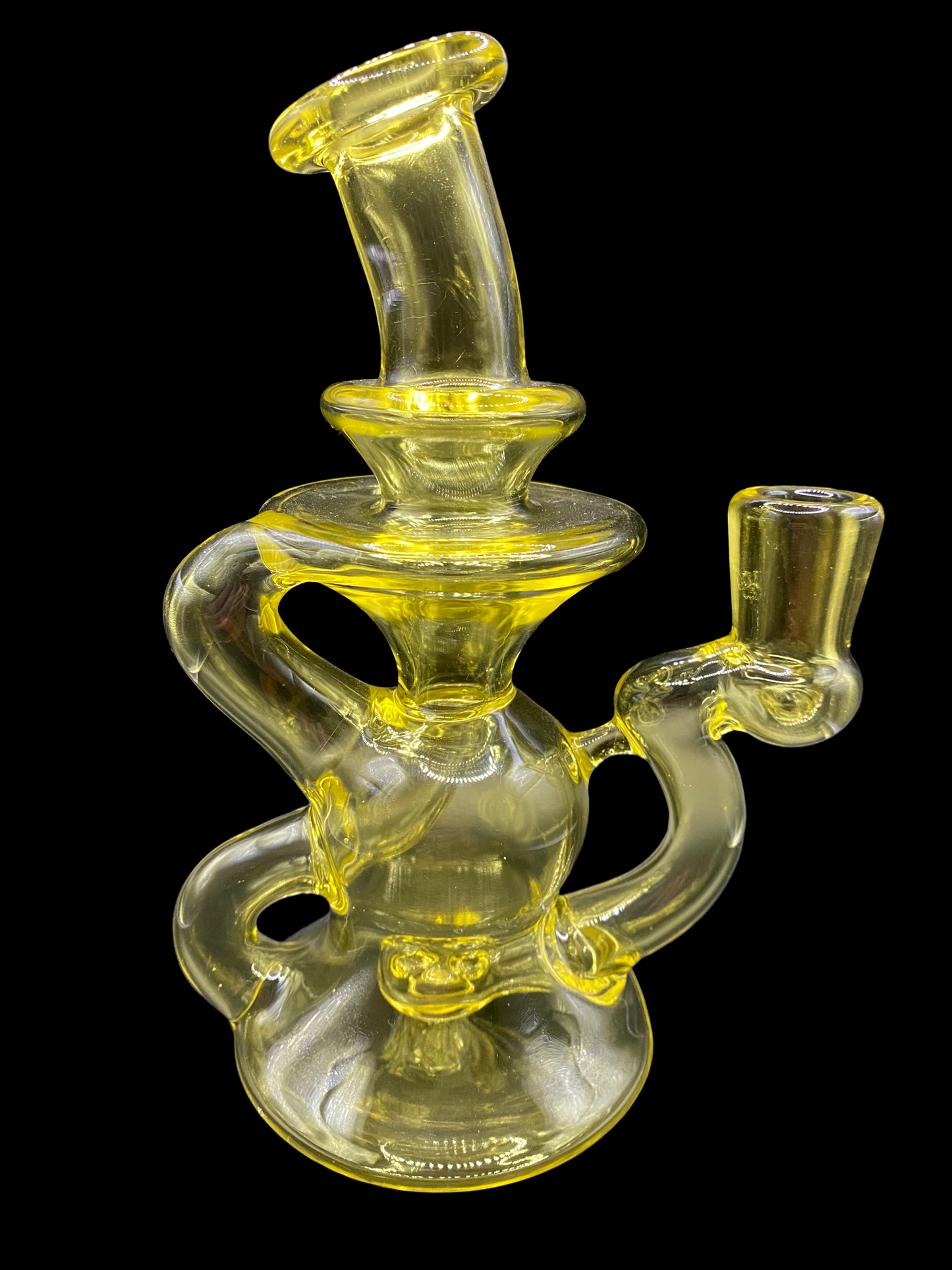 Serum Klein Recycler by Desi B Glass