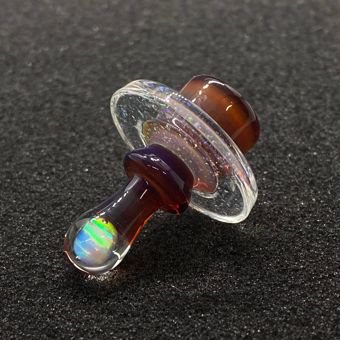 Fortunate Glass - Crushed Opal Slurper/Blender Plug Cap