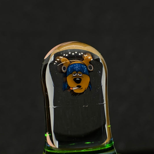 Keys Glass - Scooby Doo Portland Green Control Tower Plug Cap Set