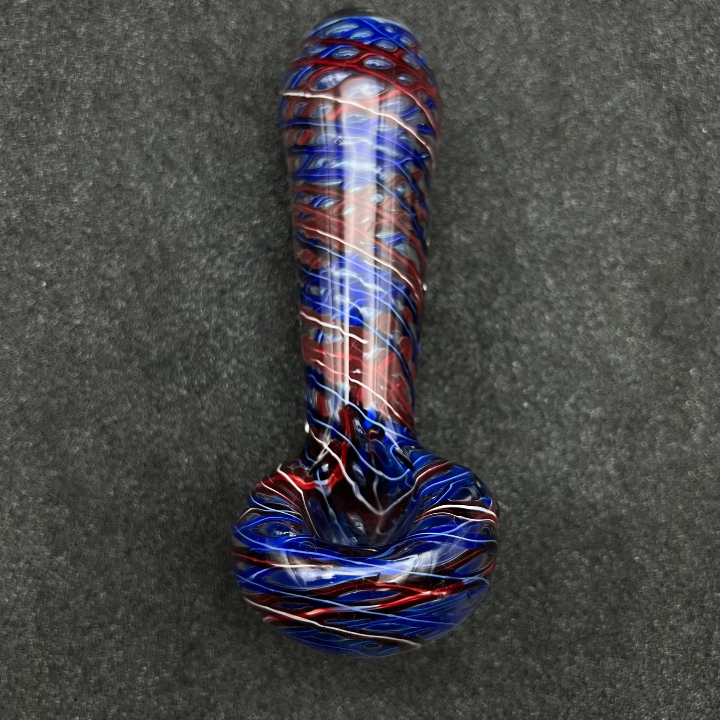 Glass Swirl Hand Pipe