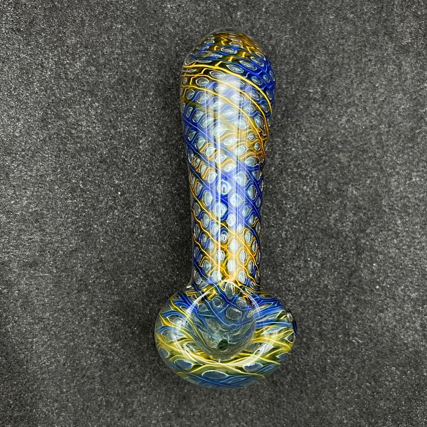 Glass Swirl Hand Pipe