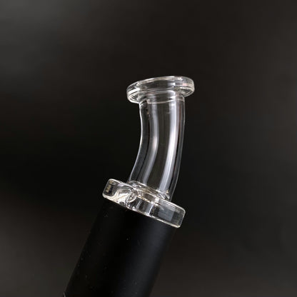Clear Pivot Spinner Glass Mouthpiece