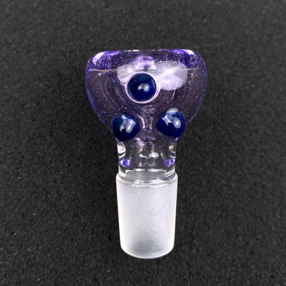 18mm Single Hole Bowl Slide by Keys Glass - Milhouse Van Houten The Simpsons
