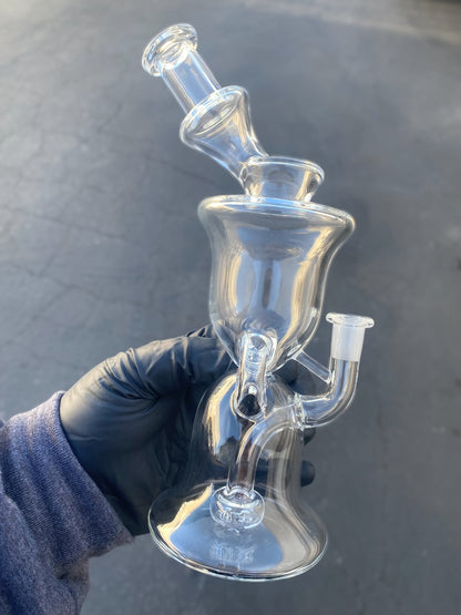 BorOregon – Kicked Back Blooper Recycler Dab Rig