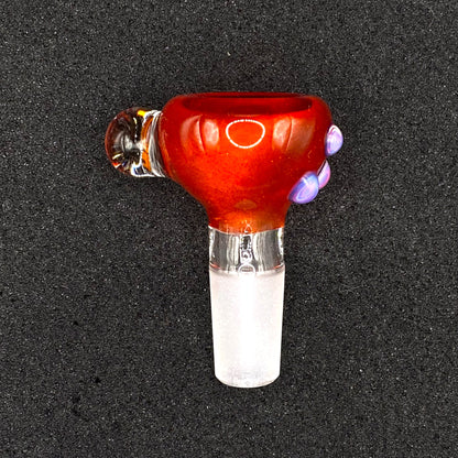 Keys Glass - 14mm Single Hole Glass Bowl Slide - South Park Kenny McCormick