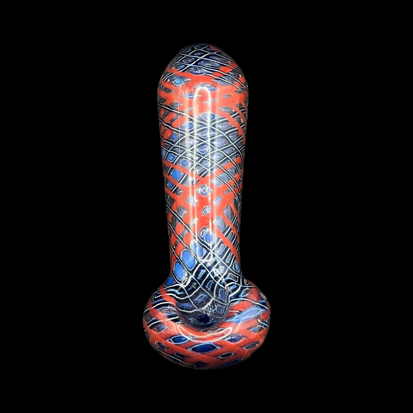Glass Swirl Hand Pipe