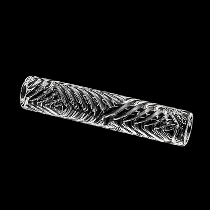 6mm Fern Leaf Quartz Terp Pillar – Hollow & Solid Options