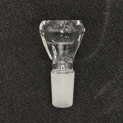 420 Glass - 18mm Single Hole Glass Bowl Slide