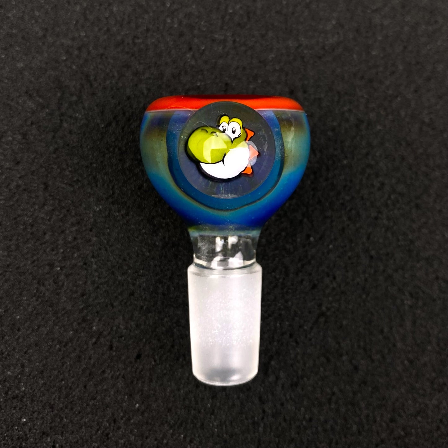 14mm Single Hole Bowl Slide by Keys Glass – Yoshi