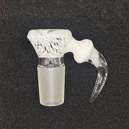 18mm Scribble Tech 4-Hole Glass Bowl Slide – CW Glass Art