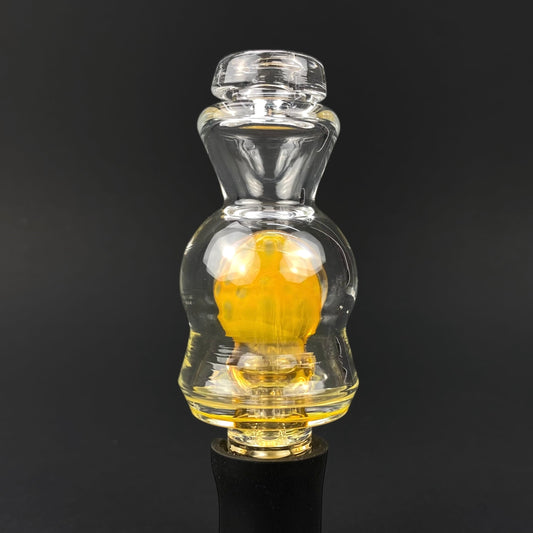 The Beardless Menace Pivot Bubbler Glass Mouthpiece – Water Attachment