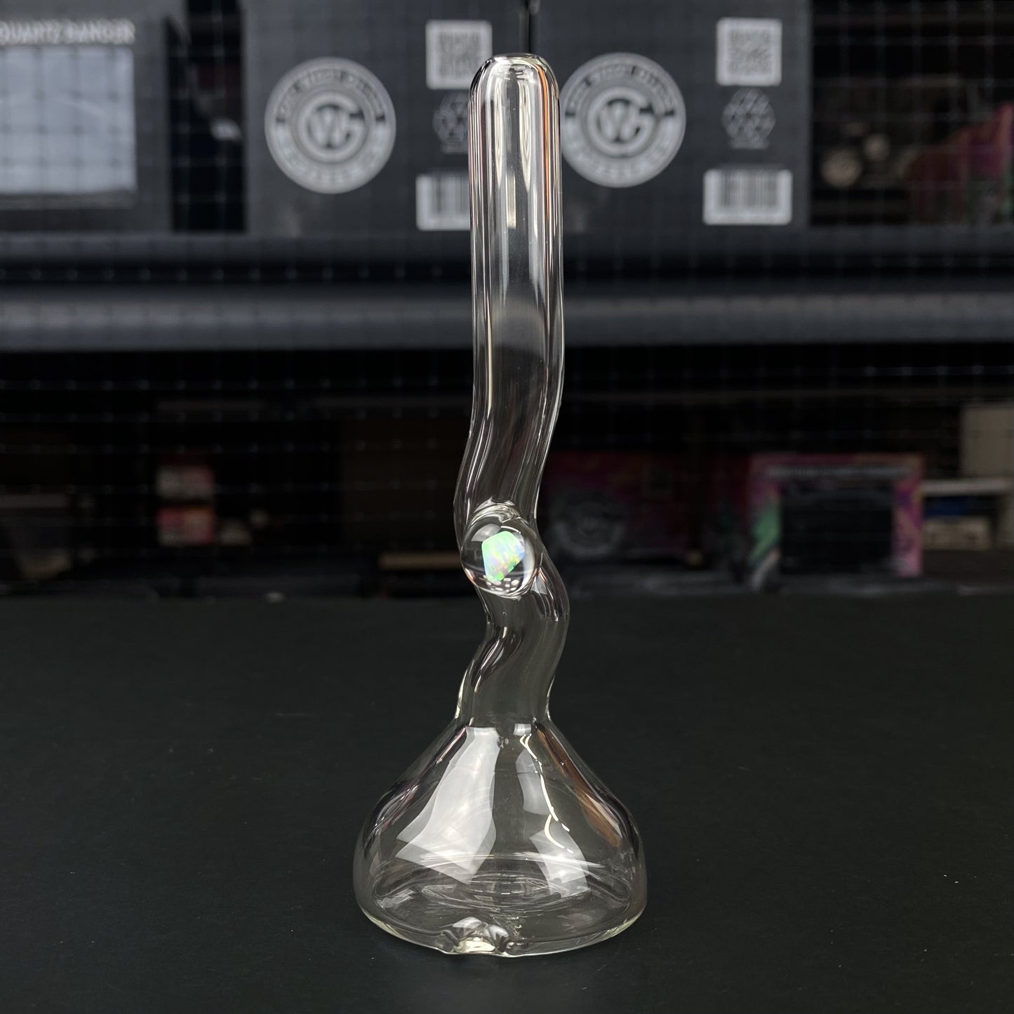 Magizle - Clear Crazy Dry Straw Puffco Peak Attachment