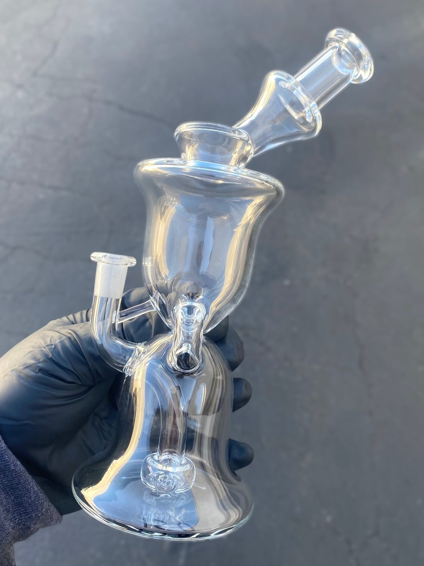 BorOregon – Kicked Back Blooper Recycler Dab Rig