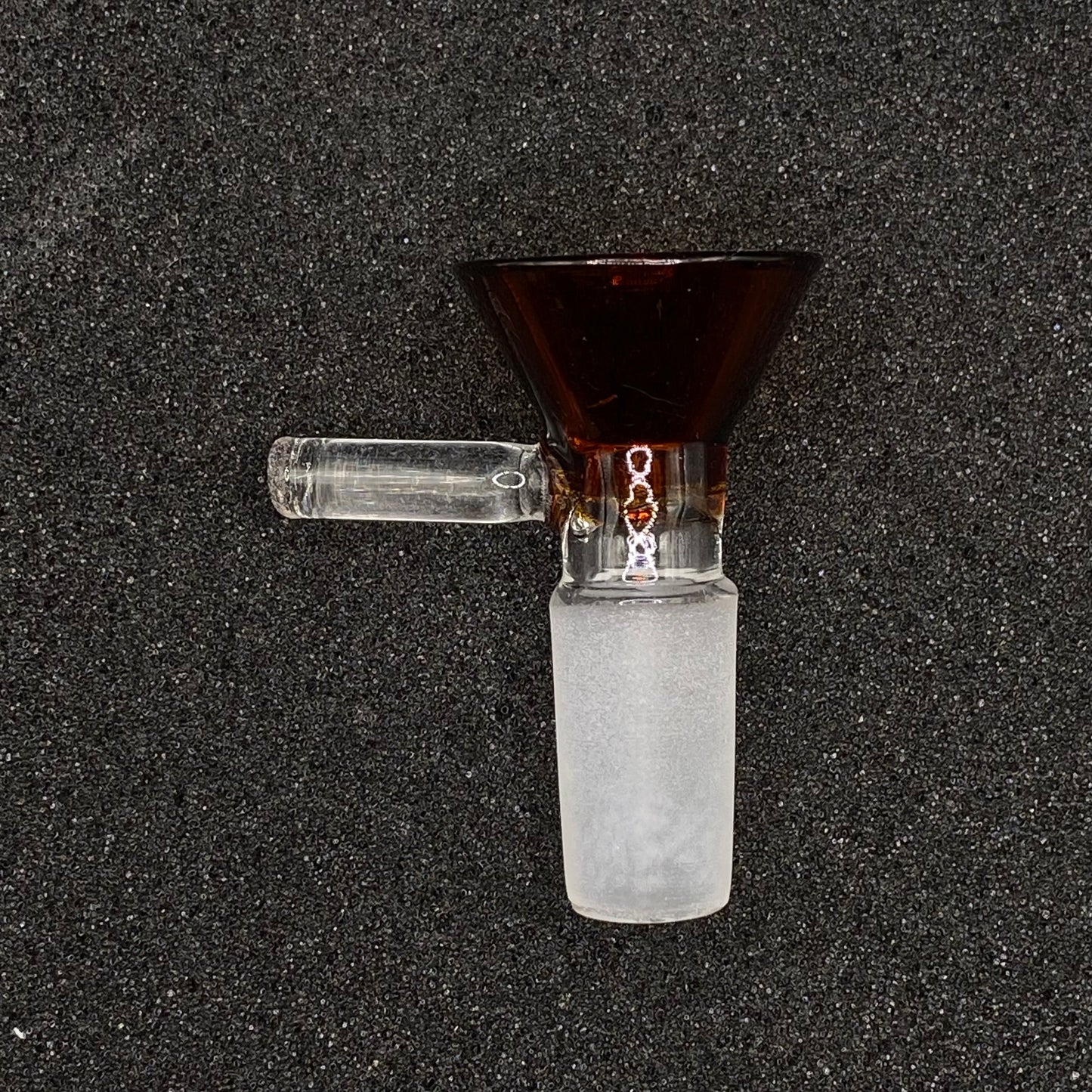 420 Glass - 14mm Amber Glass Bowl Slide