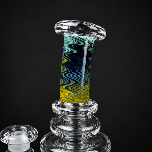Mini Tube Dab Rig by Bhomb Bhomb Glass
