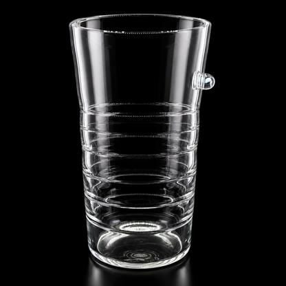 15oz Clear Opal Heady Glass Cup by BorOregon