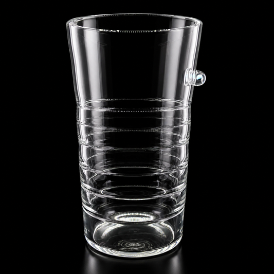 15oz Clear Opal Heady Glass Cup by BorOregon