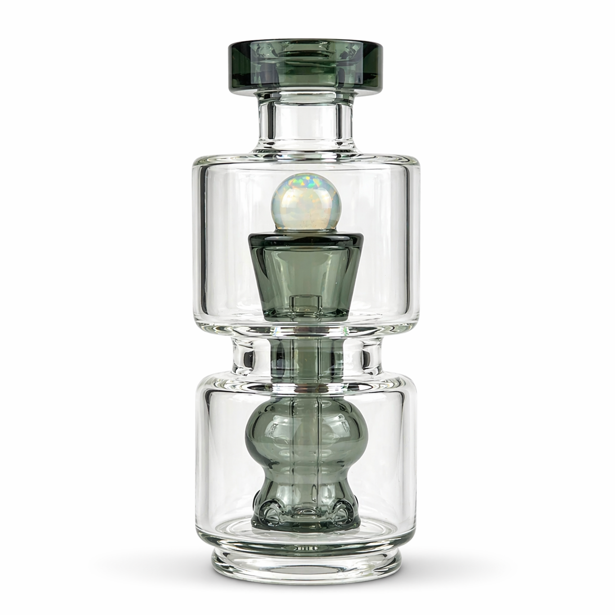 Smoke Opal Mushroom Wet Top Attachment for Puffco Peak