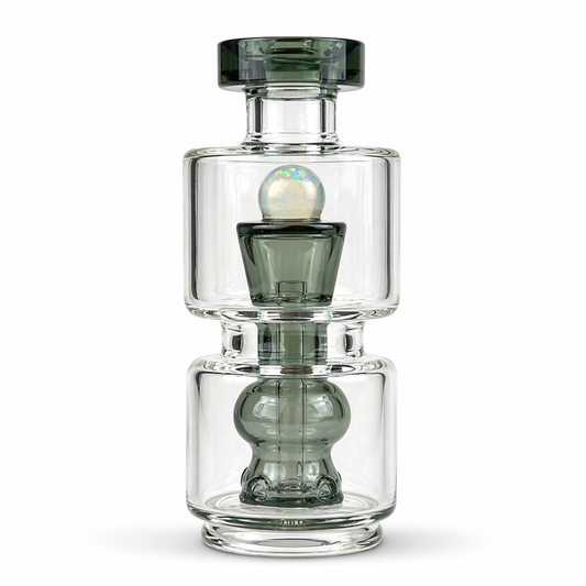 Smoke Opal Mushroom Wet Top Attachment for Puffco Peak