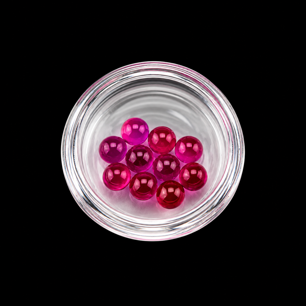 10-Pack 4mm Ruby Pearl Bundle