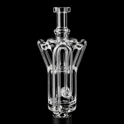Clear Recycler Top Attachment For Puffco Pivot
