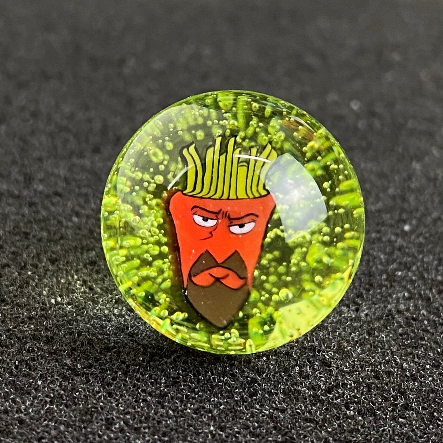 Aqua Teen Hunger Force Frylock Marble Top by Keys Glass