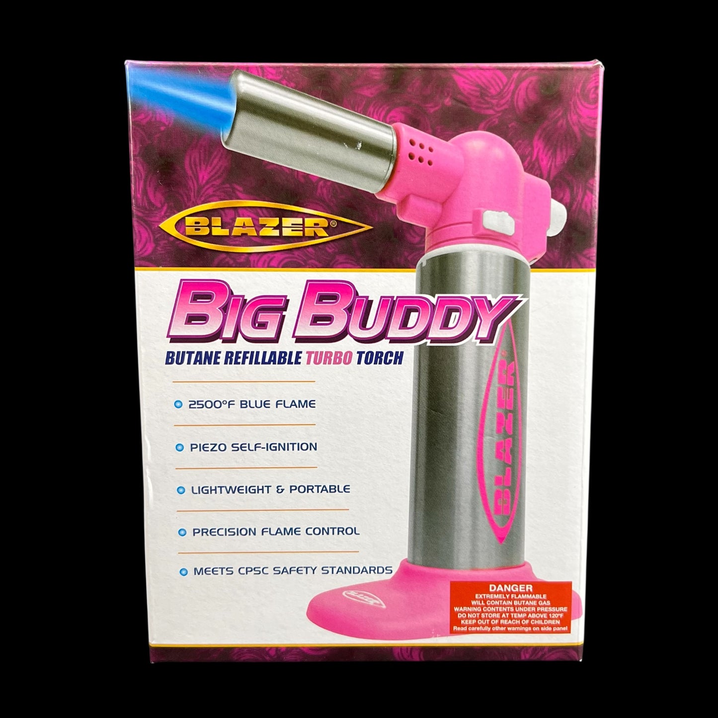 Blazer Big Buddy Torch Lighter - Pink