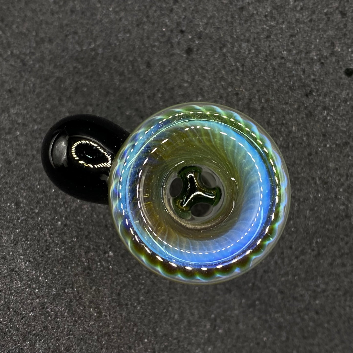Brian Sheridan - 18mm 3-Hole Glass Bowl Slide - IO Star / Galaxy