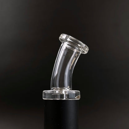 Clear Pivot Spinner Glass Mouthpiece