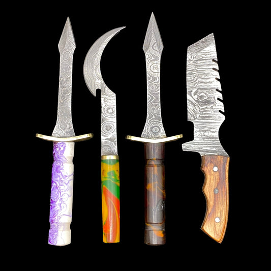 Damascus HK Knives - Damascus Steel Dabber