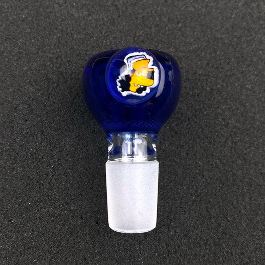 18mm Single Hole Bowl Slide by Keys Glass – Otto The Simpsons