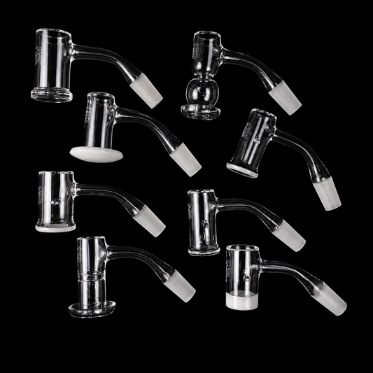 8 Pack - 14mm 45° Quartz Banger Bundle