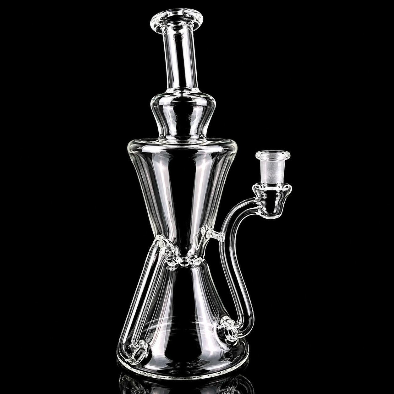 BorOregon – 3-Hole Netted Recycler Dab Rig