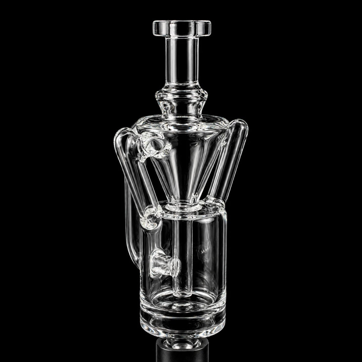 Clear Recycler Top Attachment For Puffco Pivot
