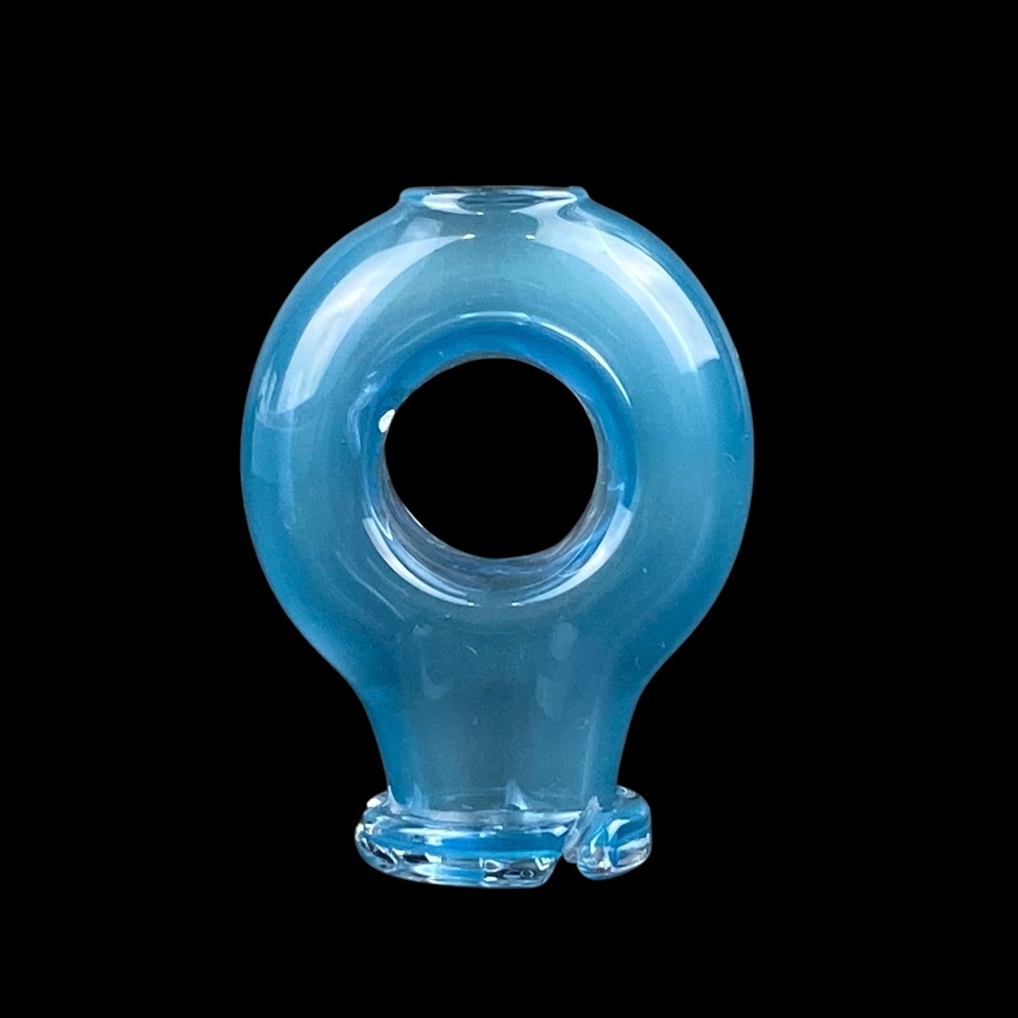 BorOregon Color Pivot Donut Spinner Glass Mouthpiece